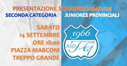 PRESENTAZIONE SQUADRE CAMPIONATO 2024/2025