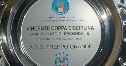 COPPA DISCIPLINA SECONDA CAT. GIRONE B